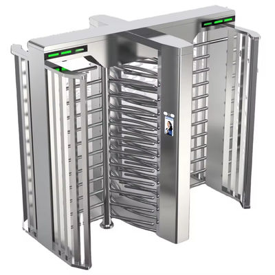 গতি পূর্ণ উচ্চতা Turnstile গেট সঙ্গে SUS304/316 উপাদান সংযুক্ত আরব আমিরাতে 30-45P / মিনিট ক্ষমতা