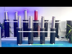 স্বয়ংক্রিয়ভাবে রিফ্লেক্সিভ স্ট্রিপ সহ পার্কিং বোলার্ড