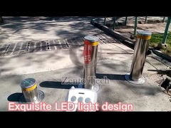 ড্রাইভওয়ের জন্য পিএলসি নিয়ন্ত্রণ অ্যান্টি সংঘর্ষ বৈদ্যুতিক হাইড্রোলিক রাইজিং বোলার্ড