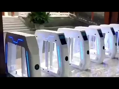 শিশুদের TCP / IP স্বয়ংক্রিয় ফ্লেপ বাধা Turnstile দরজা পথচারী এন্টি চিমটি